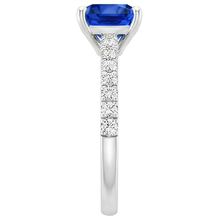 Afbeelding in Gallery-weergave laden, echte round diamant 2.75karaat ring op wit

