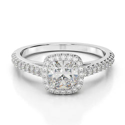 Natuurlijke Diamanten Ring 3.25ct - Witgoud 14K