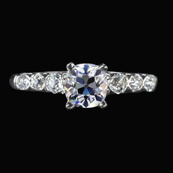 Natuurlijke Diamanten Ring 3ct - Witgoud 14K