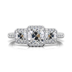 Natuurlijke Diamanten Ring 8.50ct - Witgoud 14K