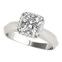 Natuurlijke Diamanten Ring 5.25ct - Witgoud 14K