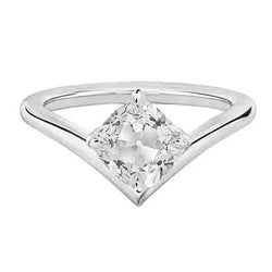 Natuurlijke Diamanten Ring 2ct - Witgoud 14K