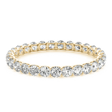 Afbeelding in Gallery-weergave laden, Diamant Eternity Band – zijaanzicht
