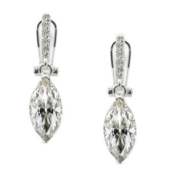 Met de hand vervaardigd Oorhangers – Fijne Diamant 4,50 karaat |