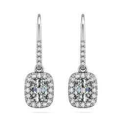 Briljant Oorstekers – 14K Witgoud 1,50 karaat