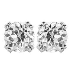 Luxe Diamant Oorhangers – 5 karaat 14K Witgoud