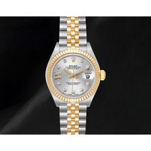 Afbeelding in Gallery-weergave laden, Dames Rolex Datejust 28 mm Jubilee-armband Tweekleurig Horloge 279173
