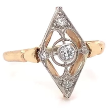 Afbeelding in Gallery-weergave laden, Like La Belle Epoque Sieraden 1 Ct Echt Diamond Womens Ring Vliegervorm
