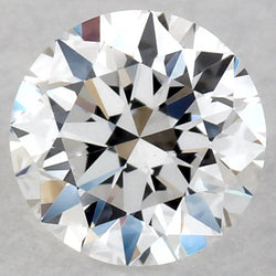 2,25 karaat ronde natuurlijke diamant, gewonnen uit de aarde, E VS1, uitstekende slijping, los