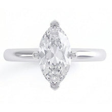 Afbeelding in Gallery-weergave laden, echte diamant 1.50karaat ring profielweergave
