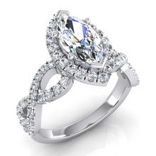 Afbeelding in Gallery-weergave laden, Marquise Infinity Natuurlijke Aarde Gewonnen Diamanten Sieraden
