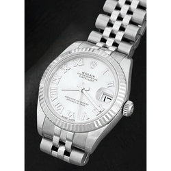 Sieraadsteen Rolex – Sterling Silver White Gold karaat