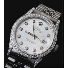 Afbeelding in Gallery-weergave laden, op maat gemaakte diamanten Rolex
