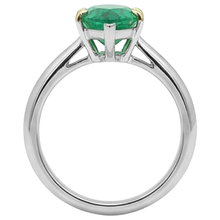 Afbeelding in Gallery-weergave laden, Designer Gekleurde Steen Ring 3 karaat – detailaanzicht
