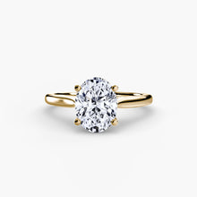 Afbeelding in Gallery-weergave laden, Ambachtelijk Diamant Setting karaat – profielaanzicht
