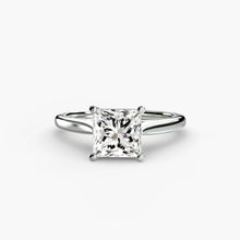 Afbeelding in Gallery-weergave laden, Diamant Setting -karaat Gold – zijaanzicht

