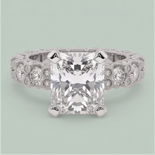 Afbeelding in Gallery-weergave laden, Natuurlijk 3.75 Ct Stralende &amp; Ronde Diamanten Ring Huwelijksverjaardag

