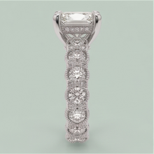 Afbeelding in Gallery-weergave laden, Natuurlijk 3.75 Ct Stralende &amp; Ronde Diamanten Ring Huwelijksverjaardag
