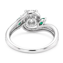 Afbeelding in Gallery-weergave laden, Natuurlijk Diamanten Ring 1,65 Karaat Smaragden Sieraden Nieuw
