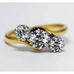 Natuurlijk Diamanten Ring Voor Vrouwen