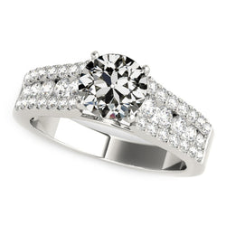 Natuurlijke Diamanten Ring 5ct - Witgoud 14K