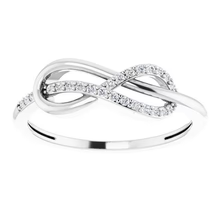 Afbeelding in Gallery-weergave laden, Natuurlijk Diamond Wedding Band Infinity 0,50 Karaat Dames Sieraden Nieuw
