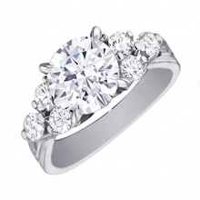Afbeelding in Gallery-weergave laden, Natuurlijke Diamanten Ring 2.60ct - Witgoud 14K
