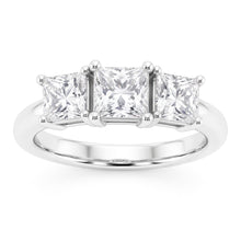 Afbeelding in Gallery-weergave laden, Natuurlijke Diamanten Ring 4ct - Witgoud 14K
