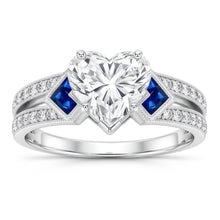 Afbeelding in Gallery-weergave laden, Natuurlijke Diamanten Ring 6.50ct - Witgoud 14K
