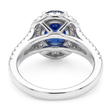 Afbeelding in Gallery-weergave laden, Natuurlijke Saffier Ring 11.25ct - Witgoud 14K

