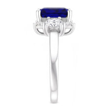 Afbeelding in Gallery-weergave laden, Natuurlijke Saffier Ring 4.50ct - Witgoud 14K
