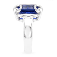 Afbeelding in Gallery-weergave laden, Natuurlijke Saffier Ring 7.01ct - Witgoud 14K
