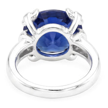 Afbeelding in Gallery-weergave laden, Natuurlijke Saffier Ring 7.01ct - Witgoud 14K
