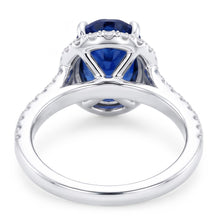 Afbeelding in Gallery-weergave laden, Natuurlijke Saffier Ring 7.50ct - Witgoud 14K
