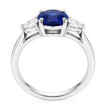 Afbeelding in Gallery-weergave laden, Natuurlijke Saffier Ring 8.25ct - Witgoud 14K
