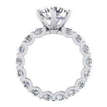 Afbeelding in Gallery-weergave laden, Natuurlijke Aarde Gedolven Diamant Ring Eeuwigheid Stijl Schacht
