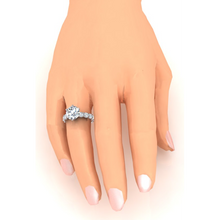 Afbeelding in Gallery-weergave laden, Natuurlijke Aarde Gedolven Diamant Ring Eeuwigheid Stijl Schacht
