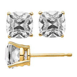 Oorstekers 14K Geelgoud met Fijne Diamant – 11 karaat