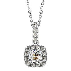 Luxe Diamant Halo – 2,50 karaat 14K Witgoud