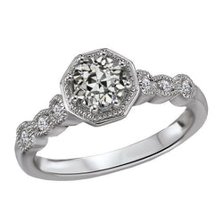 Natuurlijk Vintage Diamant Verlovingsring 1,50 karaat
