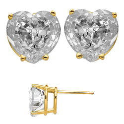Oorhangers 14K Geelgoud met Briljant – 10 karaat