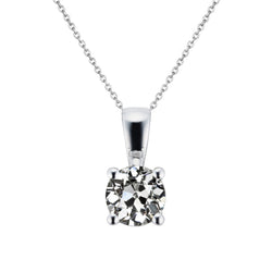 Fijne Diamant Hanger 1,50 karaat – 14K Witgoud
