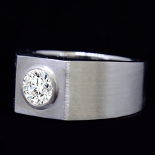 Afbeelding in Gallery-weergave laden, Omlijsting Set Diamant Heren Ring Dikke Band

