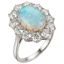 Afbeelding in Gallery-weergave laden, Opaal Cocktail Ring
