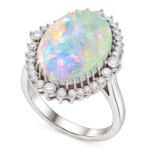 Afbeelding in Gallery-weergave laden, Opaal Cocktail Ring
