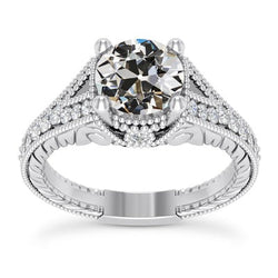 Natuurlijke Diamanten Ring 3.75ct - Witgoud 14K