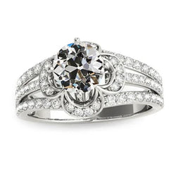 Natuurlijke Diamanten Ring 5.50ct - Witgoud 14K