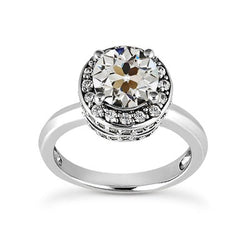 Natuurlijke Diamanten Ring 4.75ct - Witgoud 14K