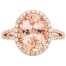 Afbeelding in Gallery-weergave laden, Natuurlijke Morganiet Ring 33.75ct - Roségoud 14K
