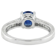 Afbeelding in Gallery-weergave laden, echte round diamant 1.85karaat ring profielweergave
